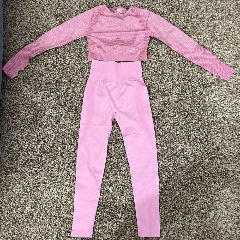 PINK FITNESS SUIT| SPORTS WEAR